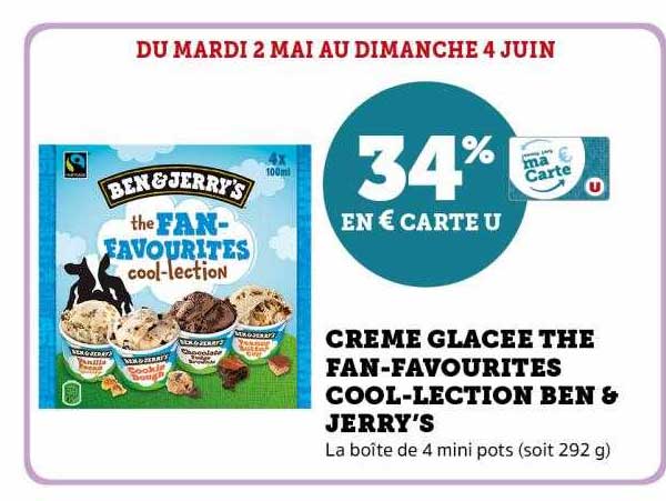 crème glacée the fan-favourites cool-lection ben & jerry's