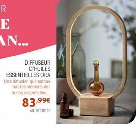 diffuseur d'huiles essentielles ora