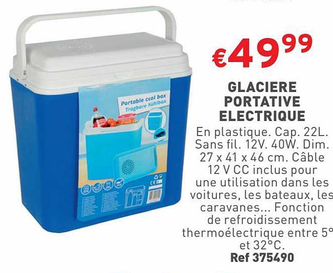 glacière portative électrique
