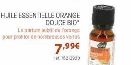 Huile Essentielle Orange Douce Bio