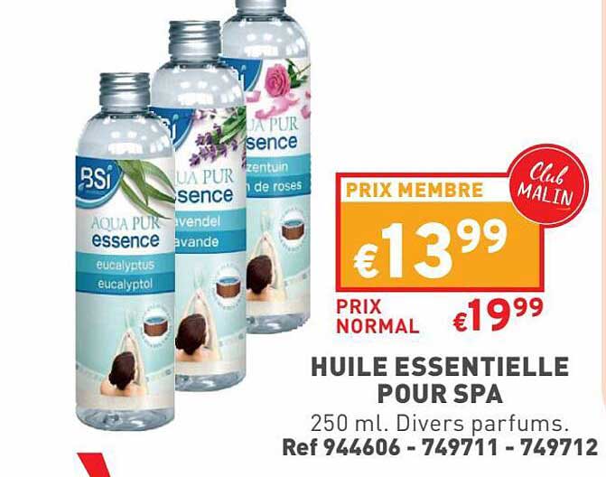 Huile Essentielle Pour Spa