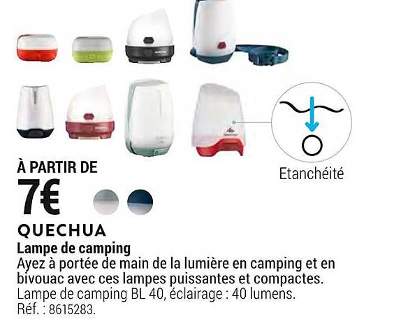 Lampe De Camping Quechua