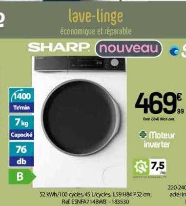 lave-linge sharp