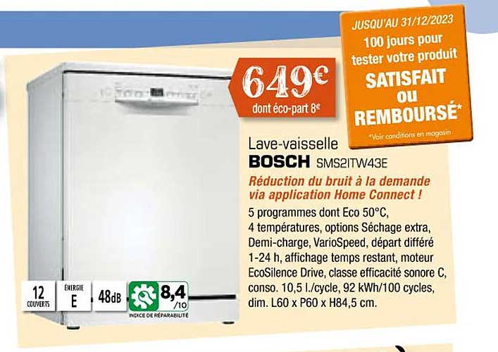 lave-vaisselle bosch