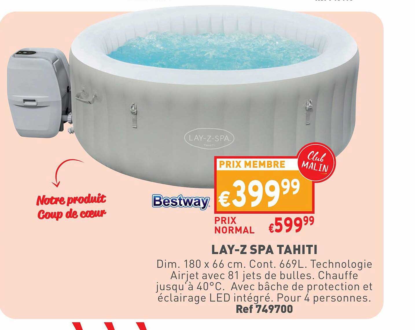 lay-z spa tahiti bestway