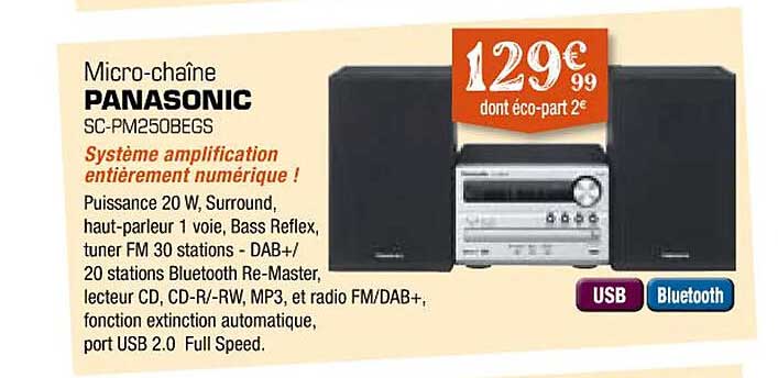 micro-chaîne panasonic
