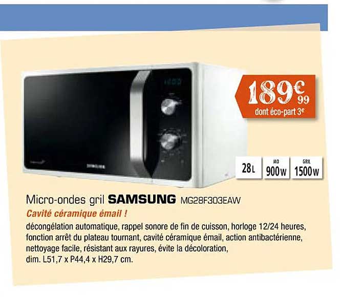micro-ondes gril samsung