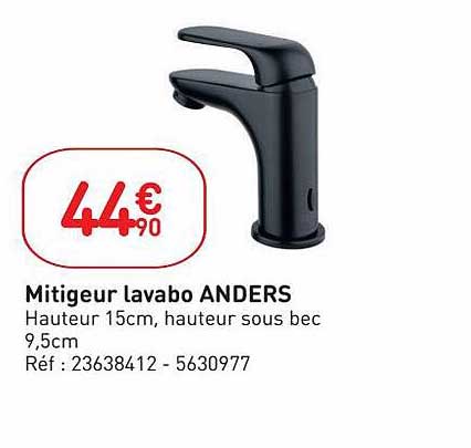mitigeur lavabo anders