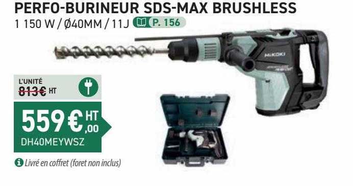 perfo-burineur sds-max brushless hikoki