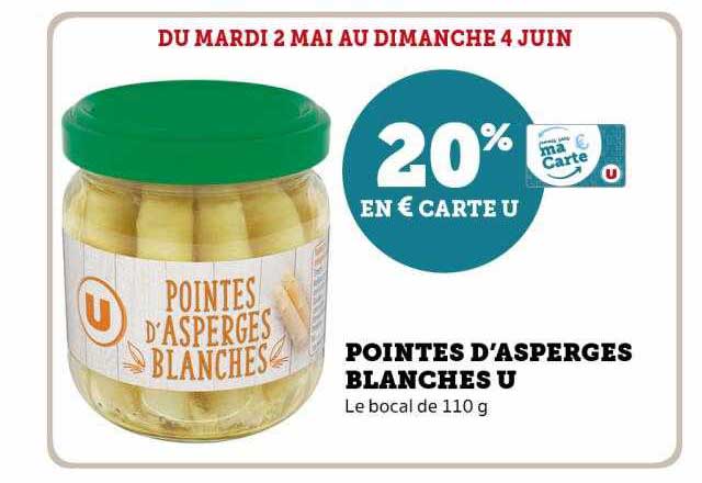 pointes d'asperges blanches u