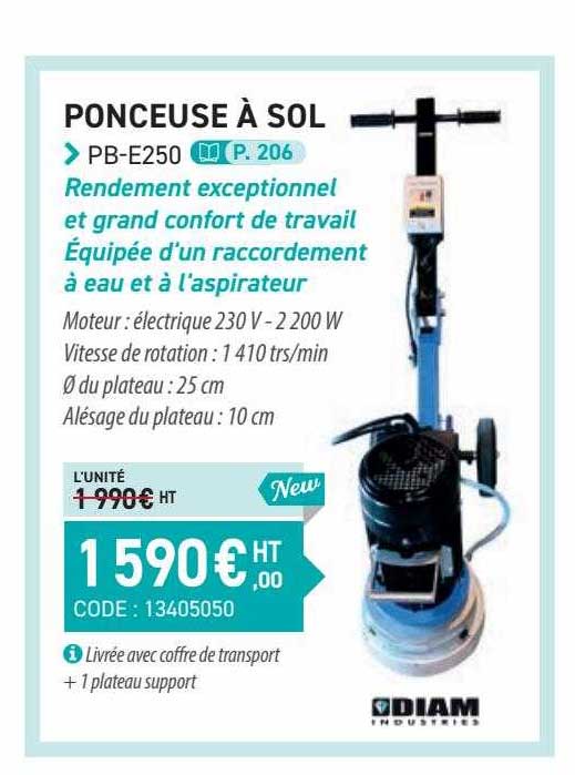 Ponceuse à Sol Diam