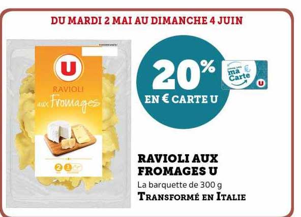 Ravioli Aux Fromages U