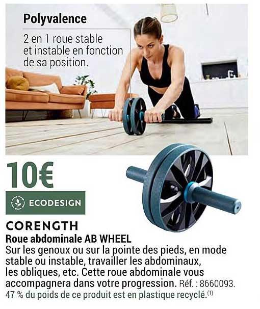roue abdominale ab wheel corength