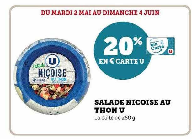Salade Niçoise Au Thon U