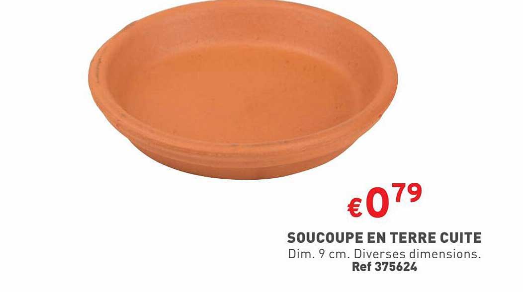 Soucoupe En Terre Cuite