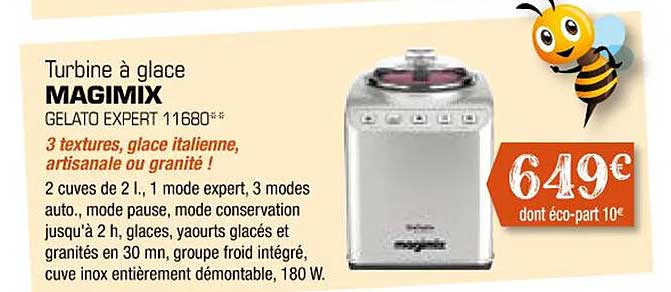 turbine à glace magimix