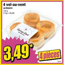 4 Vol Au Vent Au Beurre