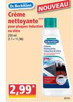 crème nettoyante dr beckmann