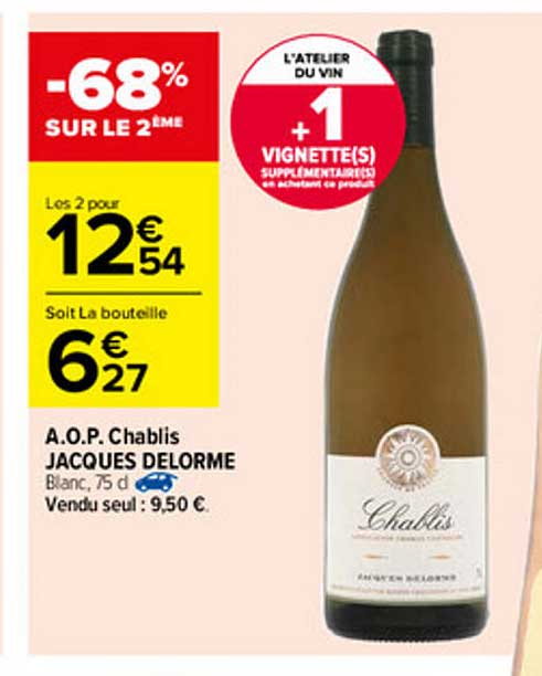 a.o.p. chablis jacques delorme