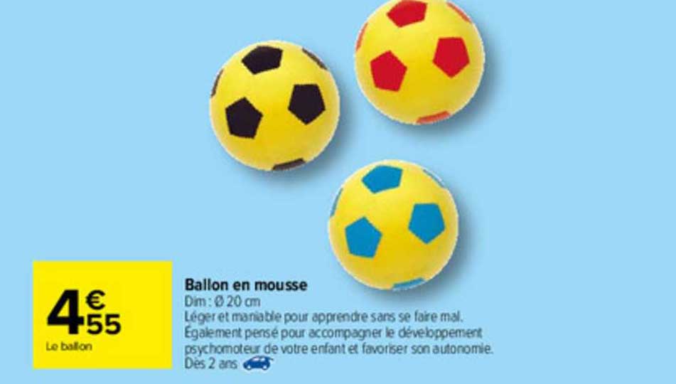 Ballon En Mousse
