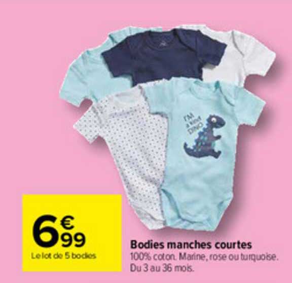 bodies manches courtes