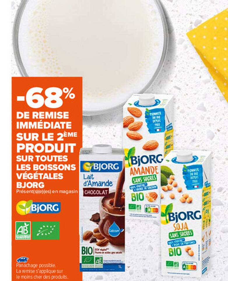 Boissons Végétales Bjorg