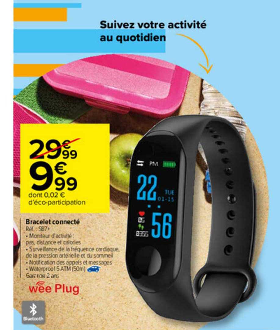 bracelet connecté wee plug