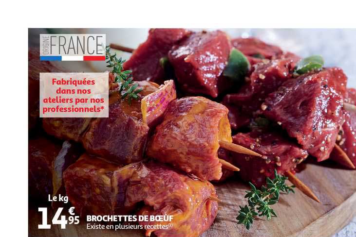 Brochettes De Bœuf
