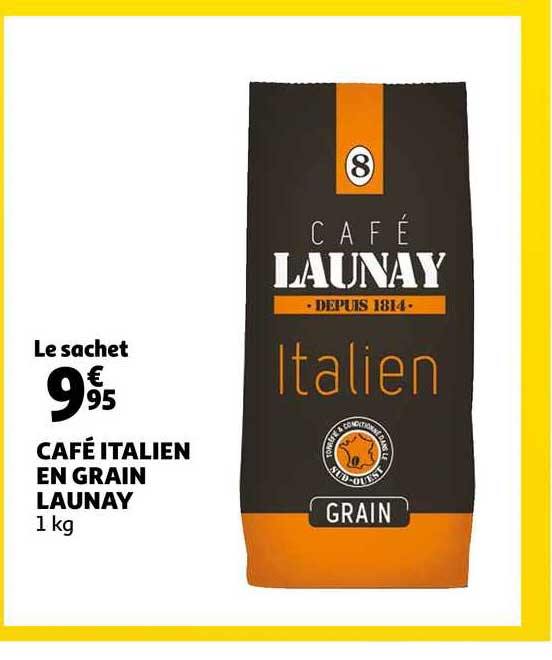 Café Italien En Grain Launay