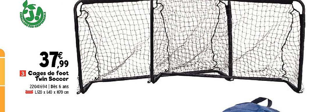 cages de foot twin soccer