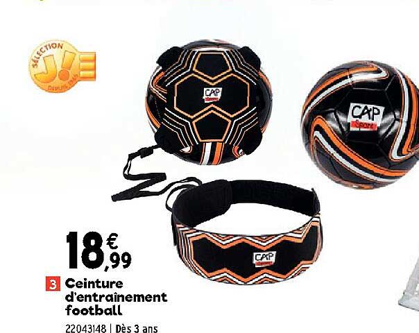 ceinture d'entraînement football