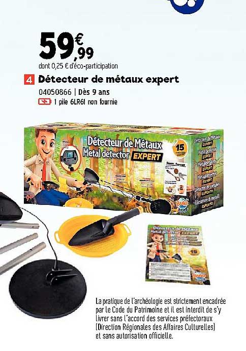 détecteur de métaux expert