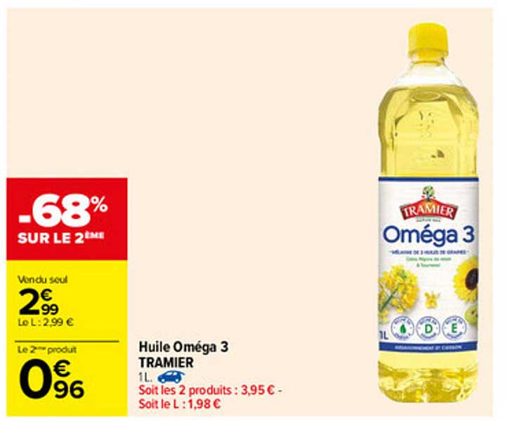Huile Oméga 3 Tramier