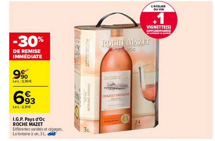 i.g.p. pays d'oc roche mazet