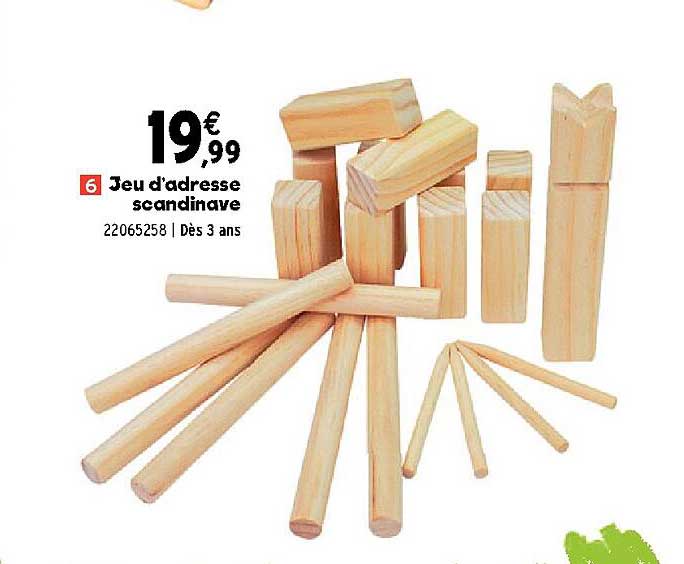 jeu d'adresse scandinave