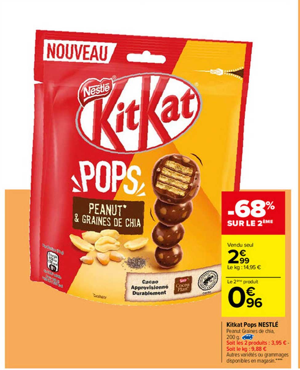 kitkat pops nestlé
