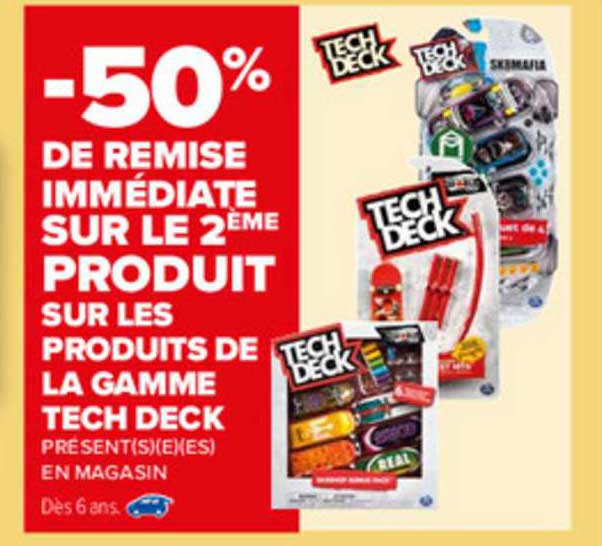 la gamme tech deck