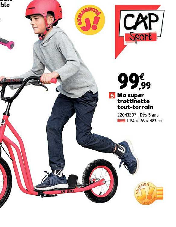 ma super trottinette tout-terrain