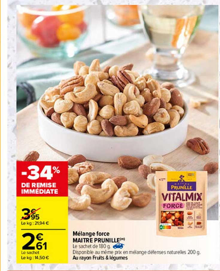 mélange force maître prunille