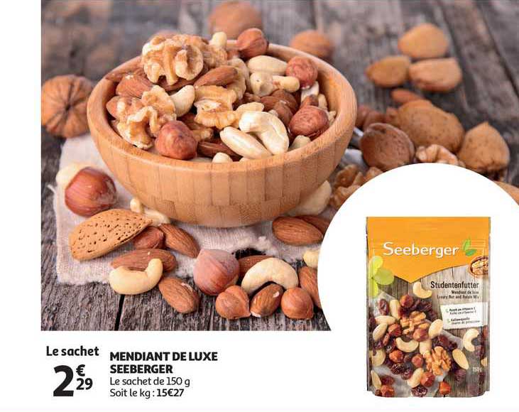 mendiant de luxe seeberger