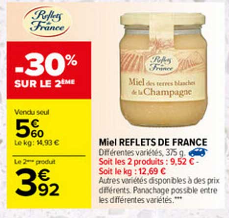Miel Reflets De France
