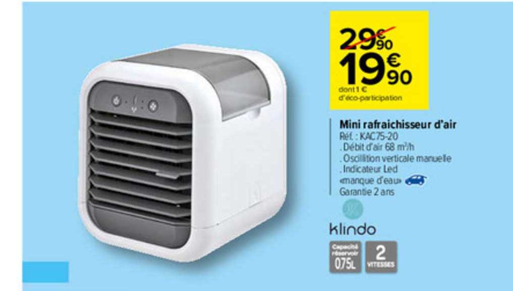 mini rafraîchisseur d'air