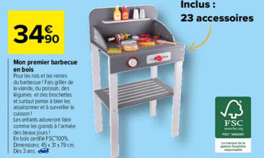 mon premier barbecue en bois