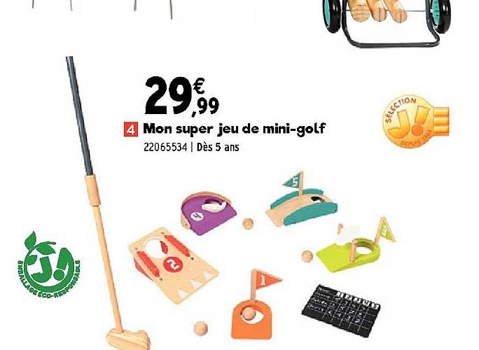 mon super jeu de mini-golf