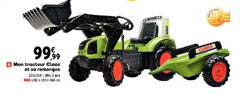 mon tracteur claas et sa remorque