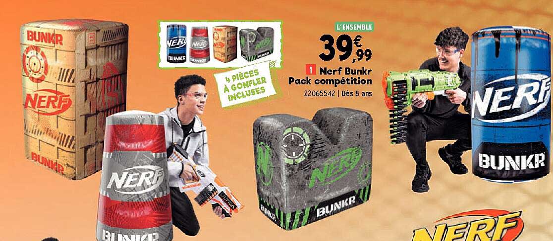Nerf Bunkr Pack Compétition