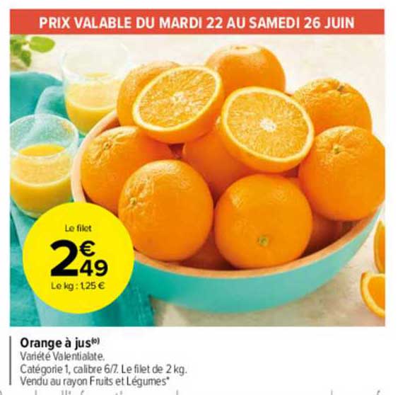 Orange à Jus