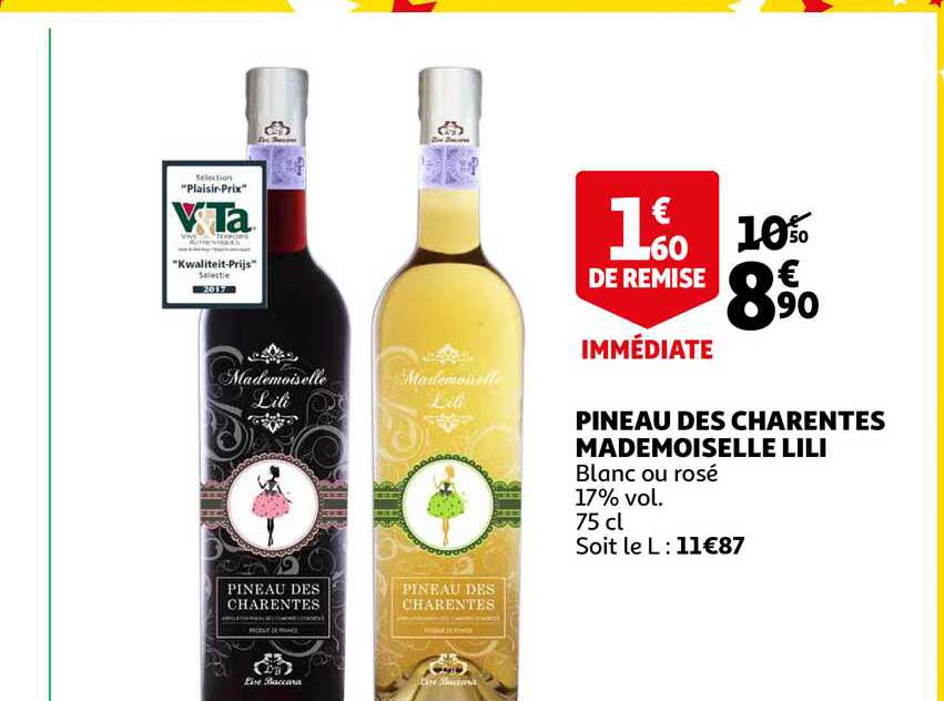 pineau des charentes mademoiselle lili