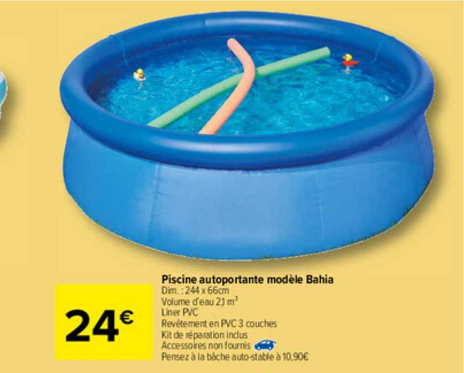 piscine autoportante modèle bahia