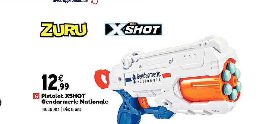 pistolet xshot gendarmerie nationale